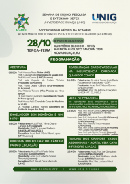 Imagem sobre, Semana de Ensino, Pesquisa e Extensão e  IV Congresso Médico da Acamerj