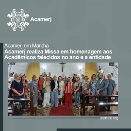 Imagem sobre, Acamerj realiza Missa