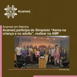Imagem sobre, Simpósio Asma na criança e no adulto acontece na AMF