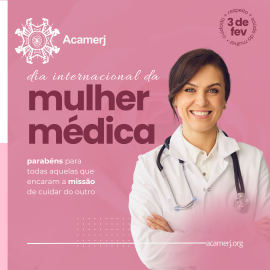 Imagem sobre, DIA INTERNACIONAL DA MULHER MÉDICA!