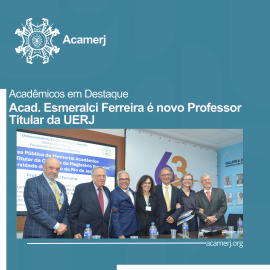 Imagem sobre, UERJ tem um novo Professor Titular