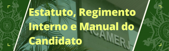 Imagem sobre, Estatuto, Regimento e Manual do Candidato Imagem sobre, Estatuto, Regimento e Manual do Candidato