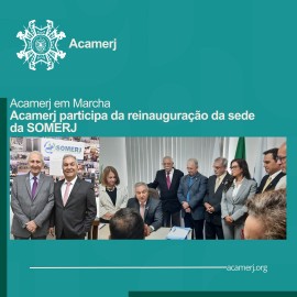 Imagem sobre, SOMERJ inaugura suas instalações